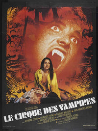 Vampire Circus Movie Poster Print featuring eerie circus artwork.