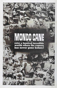 Mondo Cane Movie Poster Print featuring vivid colors and striking imagery.
