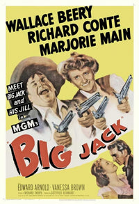 Big Jack Movie Poster Print showcasing vibrant artwork and cinematic appeal.