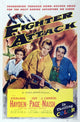 Fighter Attack Movie Poster Print featuring dynamic action artwork.