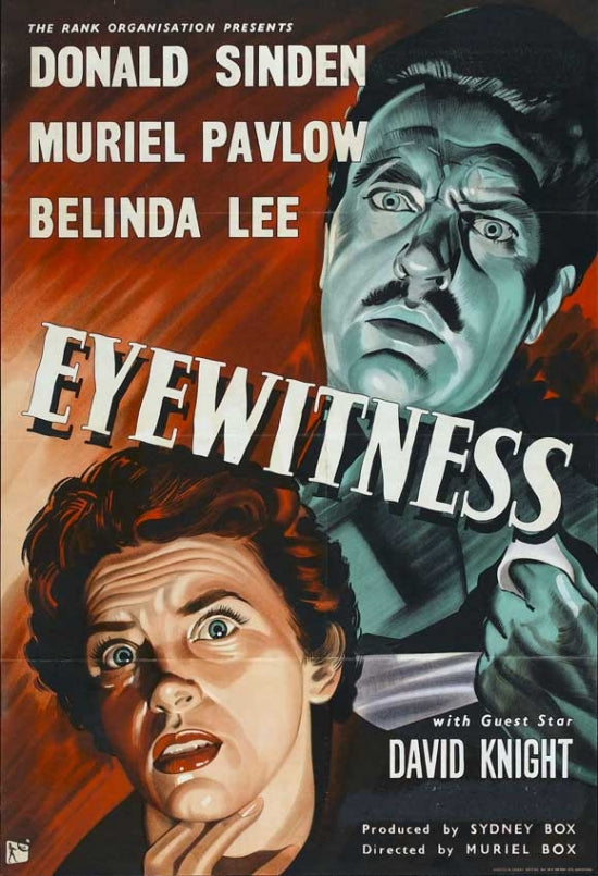 Eyewitness Movie Poster - Dramatic Art Print for Home Decor