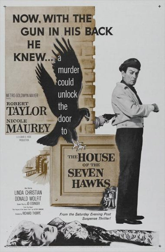 The House of the Seven Hawks Movie Poster Print