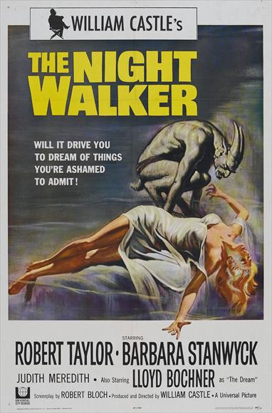 The Night Walker Movie Poster Print showcasing classic horror art