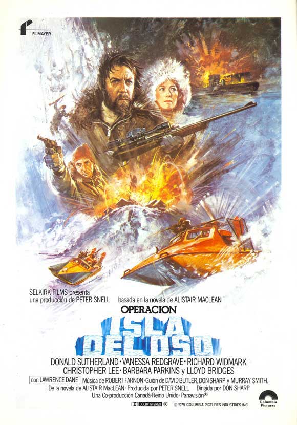 Bear Island Movie Poster Print showcasing classic cinema artwork.