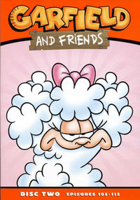 Garfield and Friends Movie Poster Print featuring colorful cartoon characters.