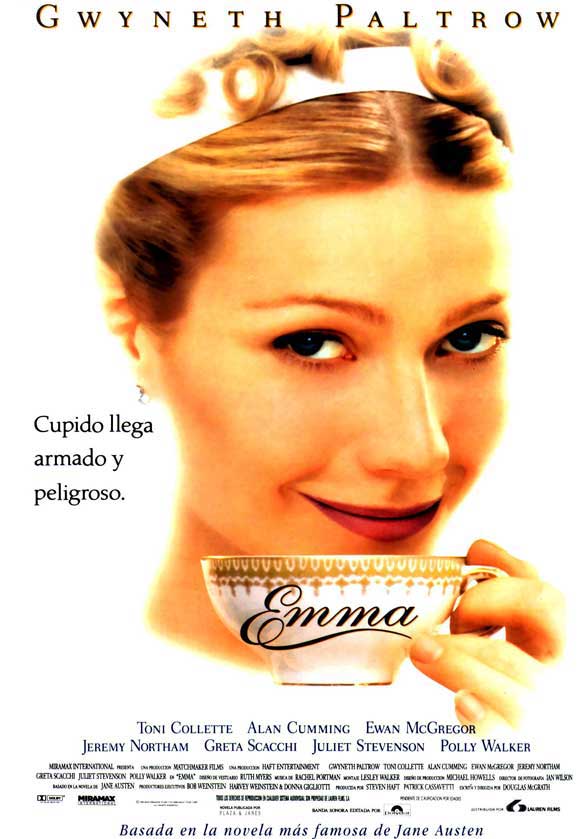 Emma Movie Poster Print showcasing a classic film design.
