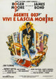 Live and Let Die Movie Poster Print capturing the essence of adventure.