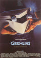 Gremlins Movie Poster Print featuring iconic characters from the 1984 film.