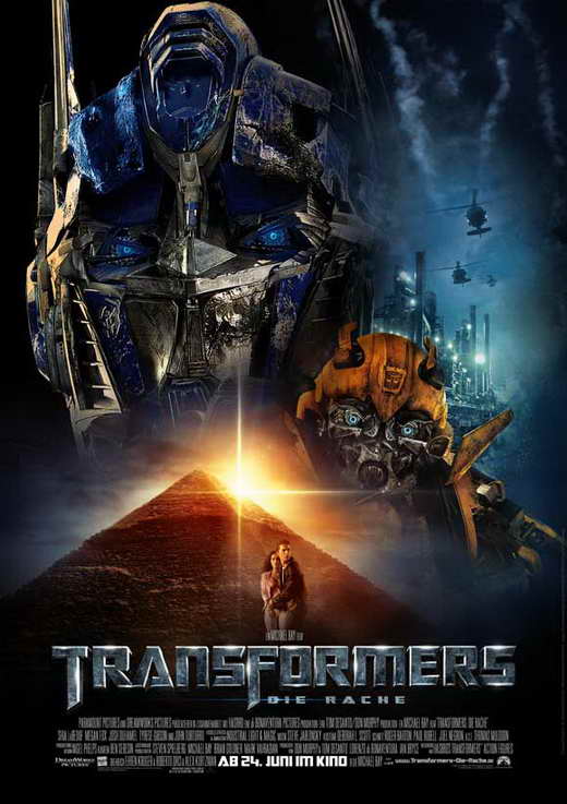 Transformers: Revenge of the Fallen Movie Poster Print
