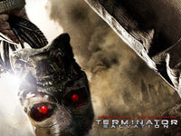 Terminator: Salvation Movie Poster Print featuring iconic imagery.