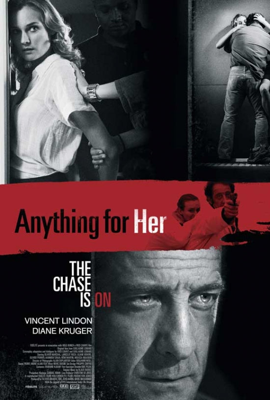 Anything for Her Movie Poster Print featuring dramatic artwork.
