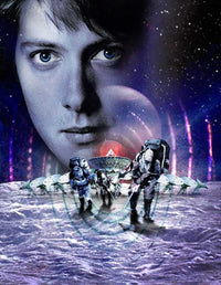 Alien Hunter Movie Poster Print showcasing captivating sci-fi artwork.