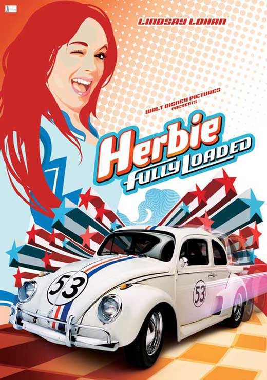Herbie Fully Loaded Movie Poster Print - 27x40 | Posterazzi