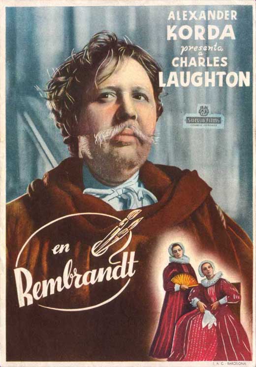 Rembrandt Movie Poster Print showcasing classic artwork.