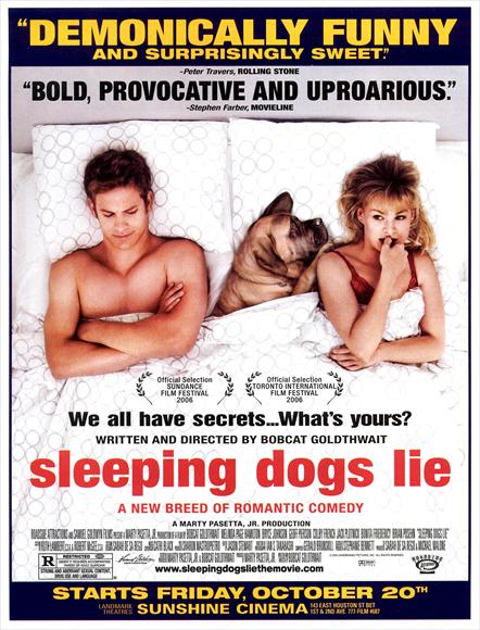 Sleeping Dogs Lie Movie Poster Print artwork