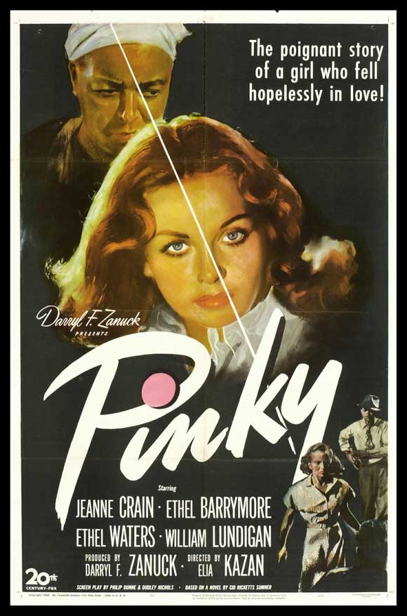 Pinky Movie Poster Print showcasing vibrant colors and classic design.