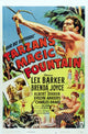 Tarzan's Magic Fountain Movie Poster Print showcasing classic adventure art.