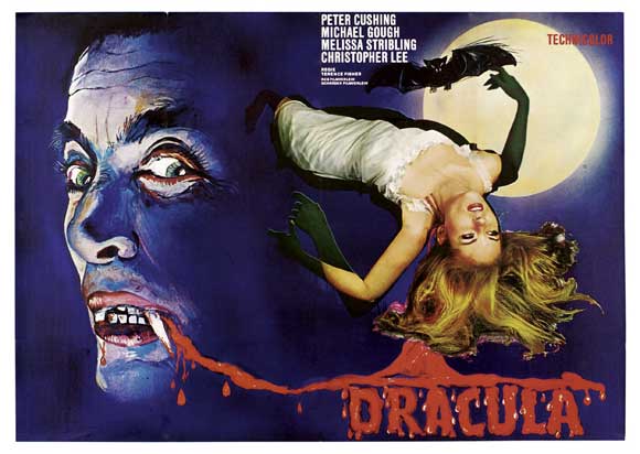 Dracula Movie Poster Print showcasing classic horror artwork.
