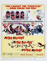 After the Fox Movie Poster Print featuring vintage cinema design.