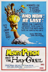 Monty Python and the Holy Grail Movie Poster Print 27x40