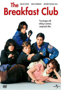 The Breakfast Club Movie Poster Print featuring iconic film imagery.
