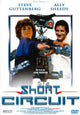 Short Circuit Movie Poster Print featuring Johnny 5 from the classic 1986 film.