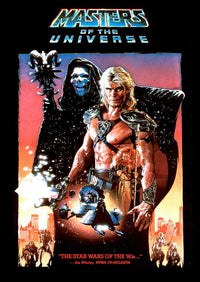 Masters of the Universe Movie Poster Print featuring iconic characters.