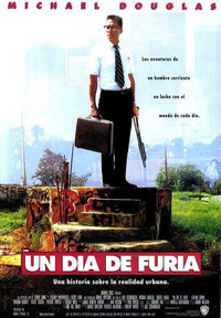 Falling Down movie poster print featuring iconic film artwork.