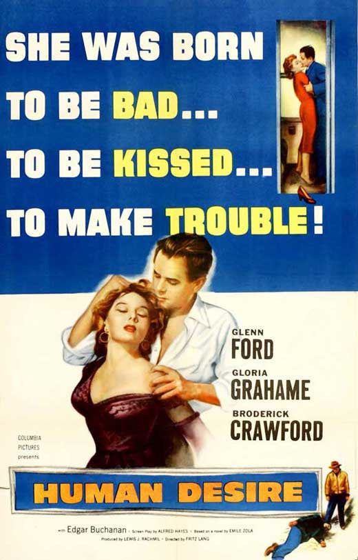 Human Desire Movie Poster Print (11x17) - Classic Film Art