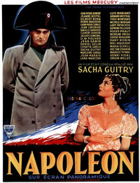 Napoleon Movie Poster Print showcasing historical cinema art