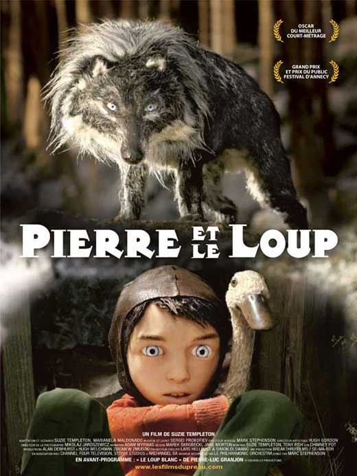 Peter & the Wolf Movie Poster Print showcasing classic storytelling art.