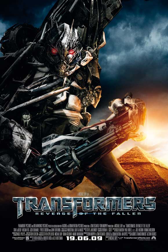 Transformers Revenge of the Fallen Movie Poster Print