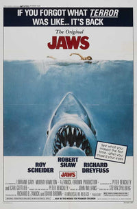 Jaws Movie Poster Print - Classic Horror Film Art (27x40)