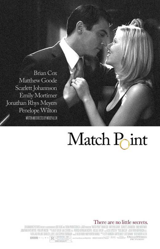 Match Point Movie Poster Print showcasing cinematic art.