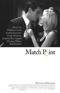 Match Point Movie Poster Print showcasing cinematic art.