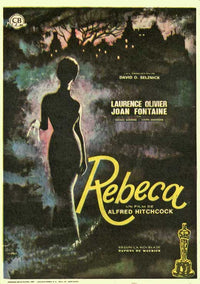 Rebecca Movie Poster Print (11x17) | Iconic Classic Film Art