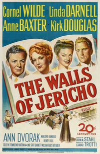 The Walls of Jericho Movie Poster Print - Dramatic film artwork