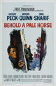 Behold a Pale Horse Movie Poster Print featuring striking artwork.