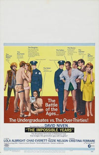 The Impossible Years Movie Poster Print featuring classic film art.