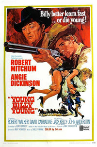 Young Billy Young Movie Poster Print featuring classic cinema artwork.
