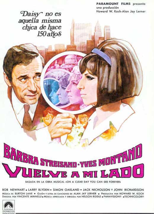On a Clear Day You Can See Forever Movie Poster Print