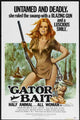 Gator Bait Movie Poster Print in 11 x 17 size.