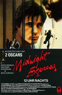 Midnight Express Movie Poster Print showcasing iconic film imagery.