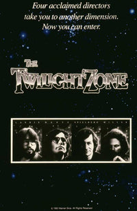 Twilight Zone: The Movie poster print showcasing iconic imagery