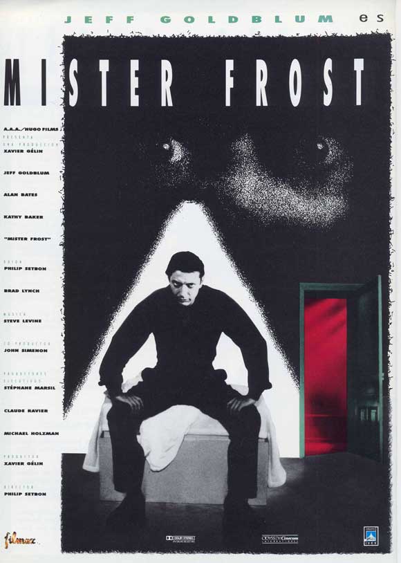 Mister Frost Movie Poster Print featuring mysterious visuals.