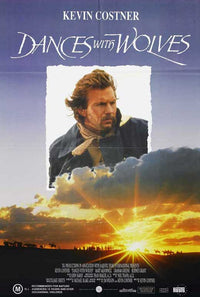 Dances with Wolves Movie Poster Print showcasing the film's iconic visuals.