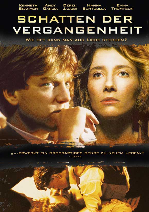 Dead Again Movie Poster Print featuring captivating design from the 1991 film.