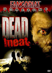 Dead Meat Movie Poster Print featuring horror-themed artwork.