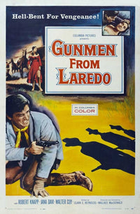 Gunmen from Laredo Movie Poster - Classic Western Film Art