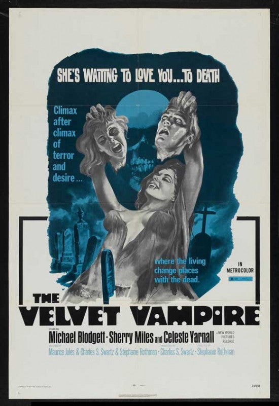 The Velvet Vampire Movie Poster Print (27x40)